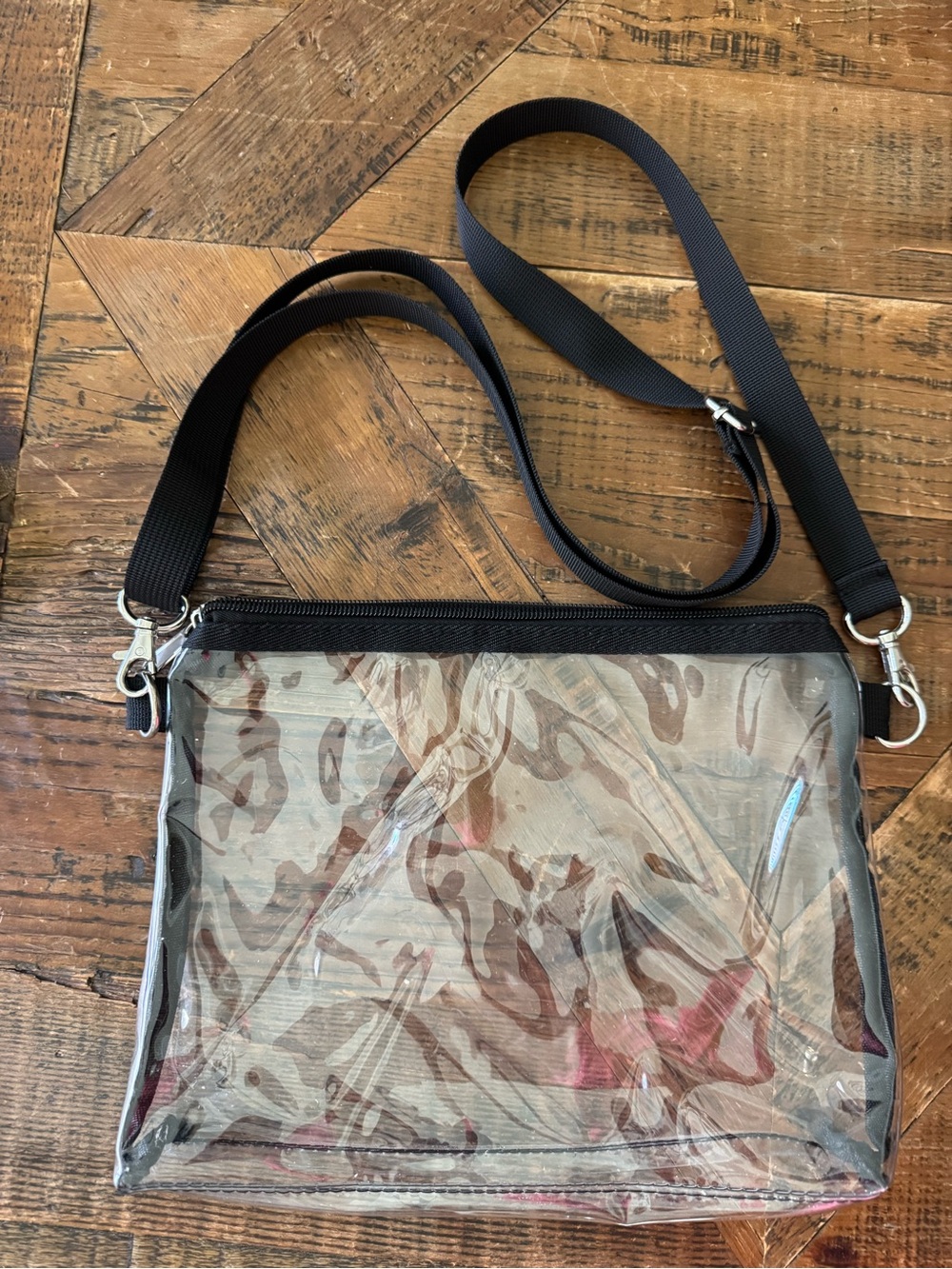 Large Clear Stadium Tote/Crossbody